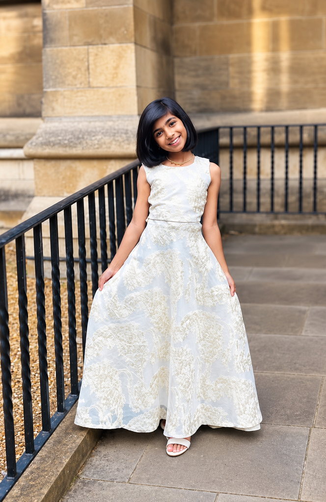 Turkish Organza Long skirt and top
