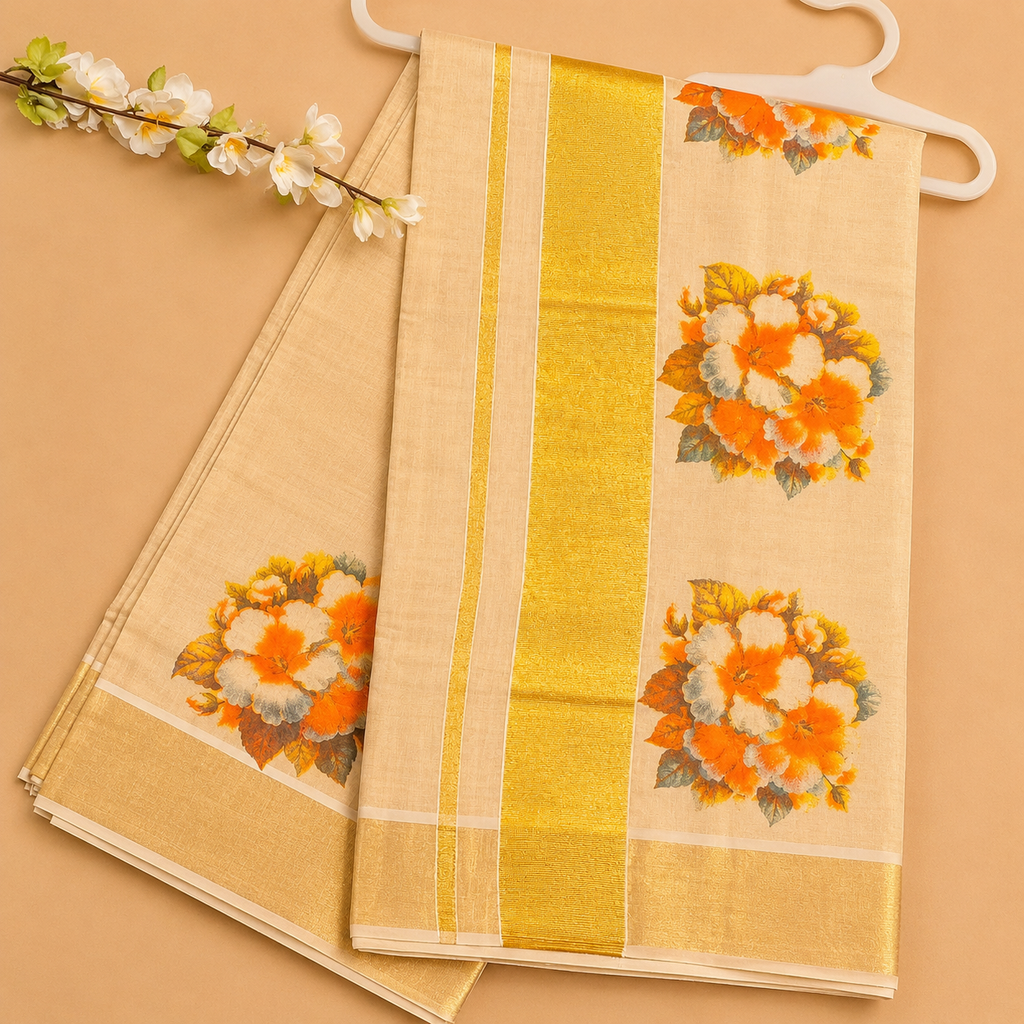 Tissue Saree