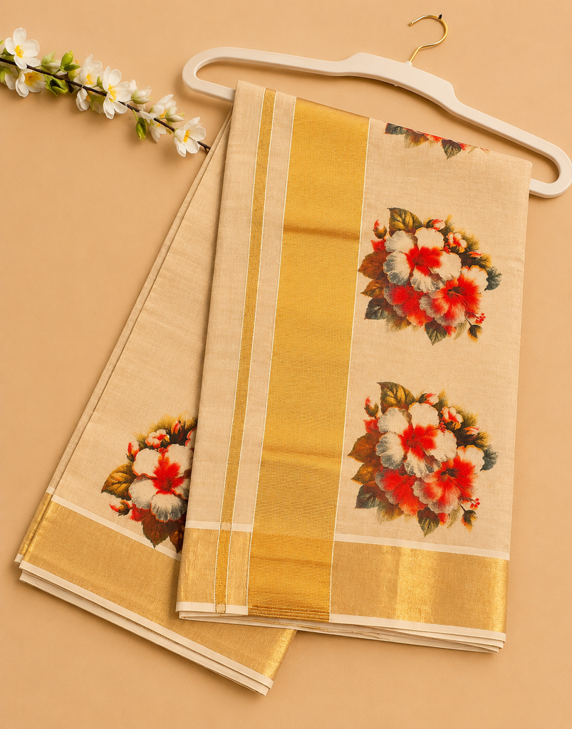 Tissue Saree