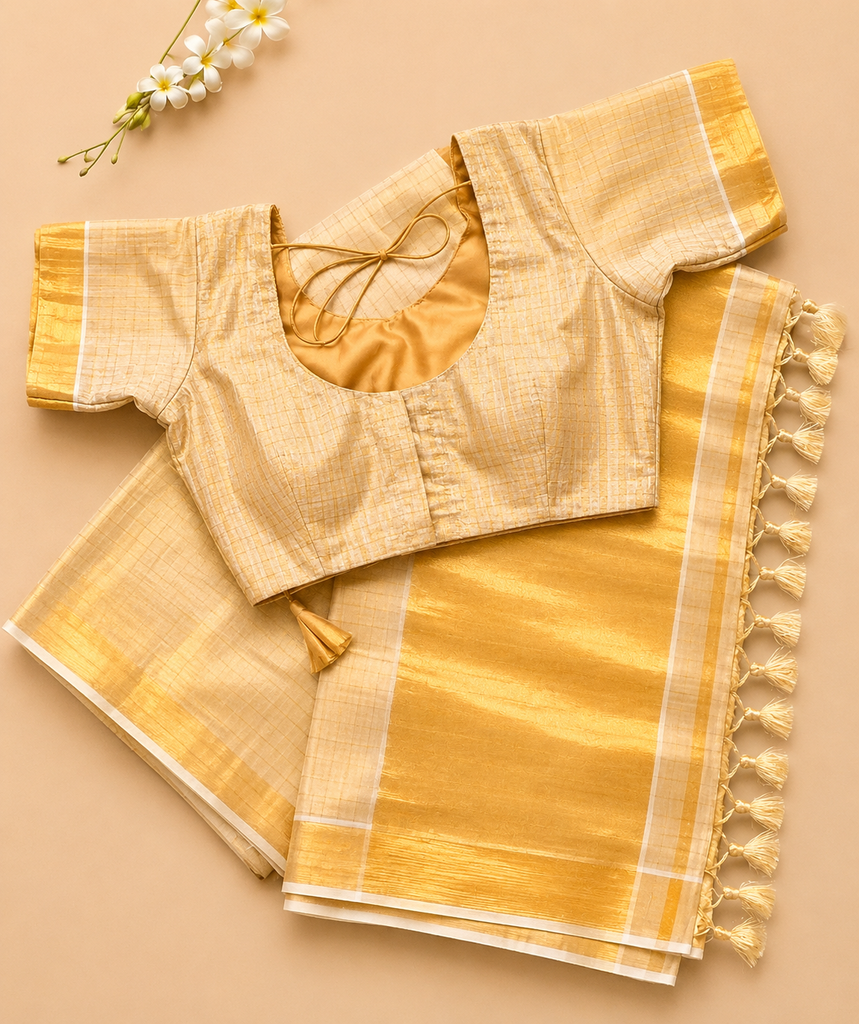 Premium Tissue  Saree