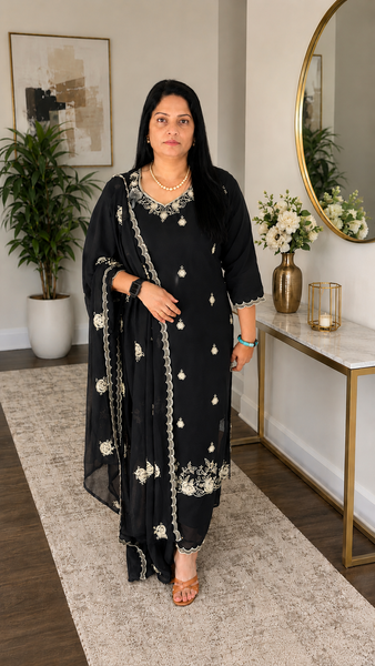 Georgette 3 piece party wear Salwars