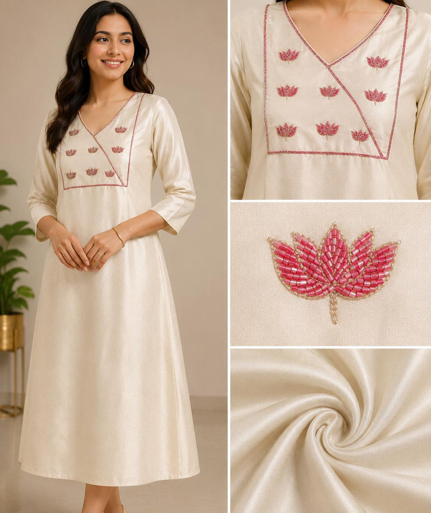 Embroidered A-Line Kurti