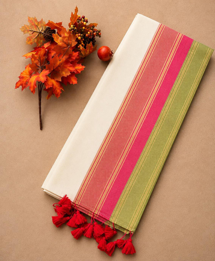 Kerala Mul Cotton Saree