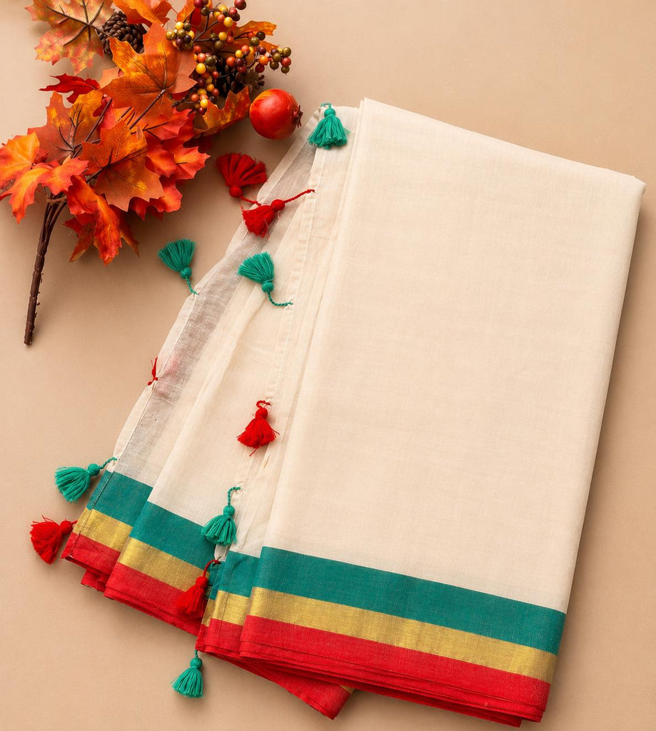 Premium Mul Cotton Saree