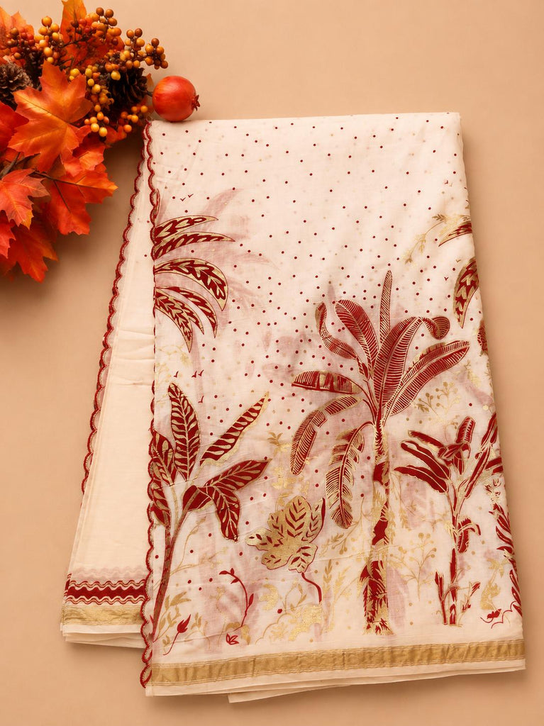 Mul Cotton Saree